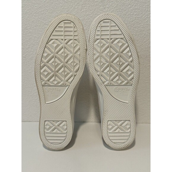 Converse Chuck Taylor All-Star Low Top Beige Suede Mens Sz 8 Womens 10 NEW - Picture 10 of 13